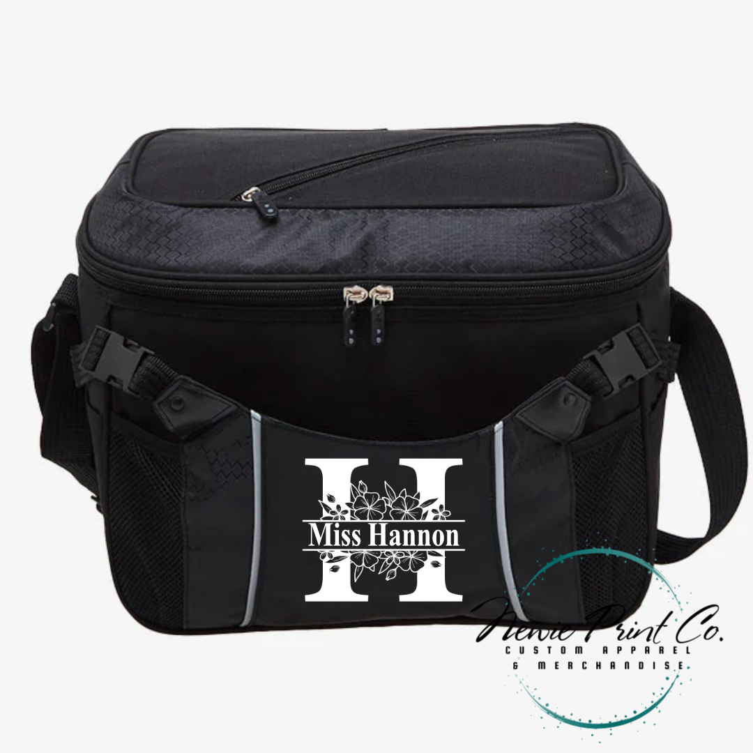 Split Monogram Custom Cooler Bags - Jump Cooler