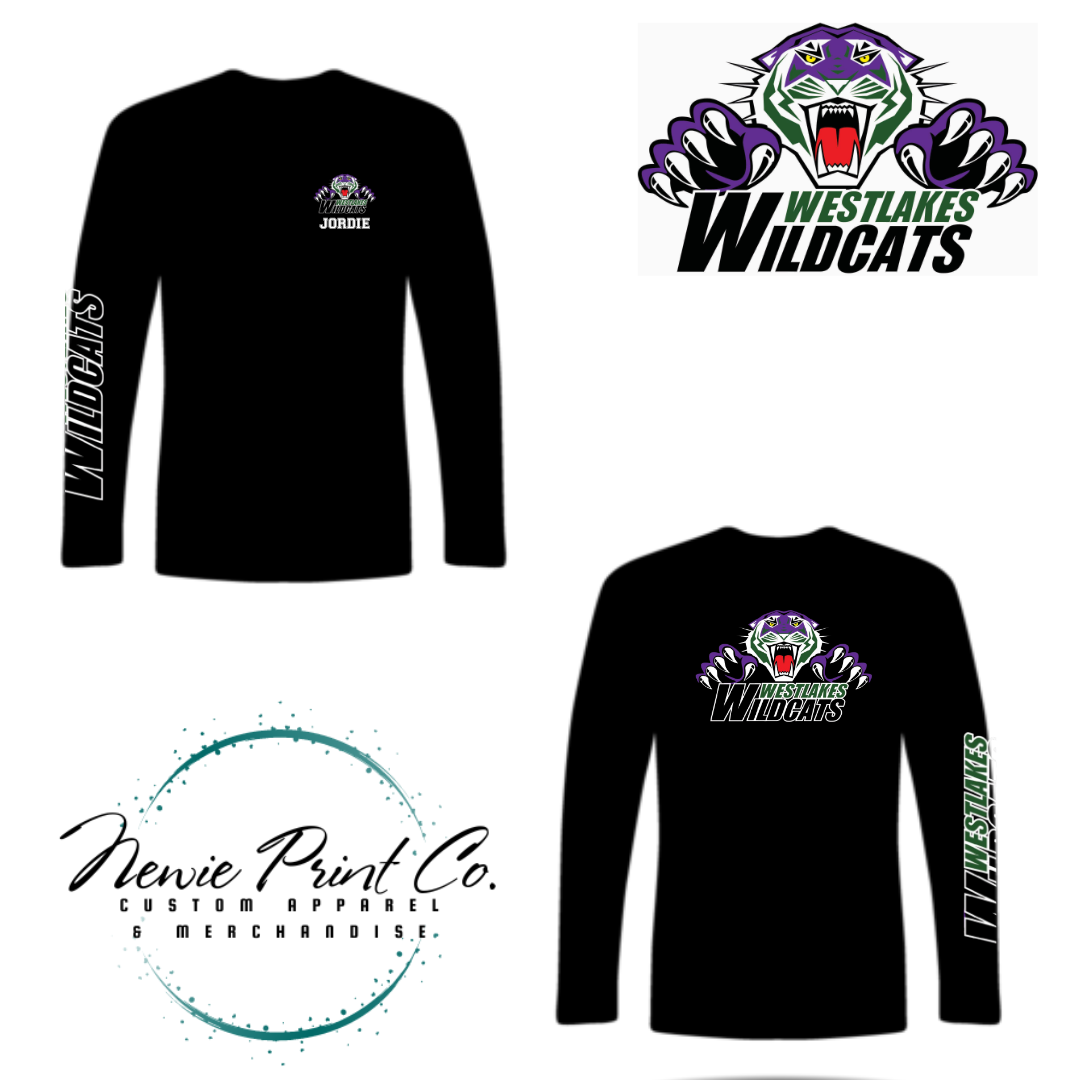 Westlakes Wildcats Long Sleeve Tee