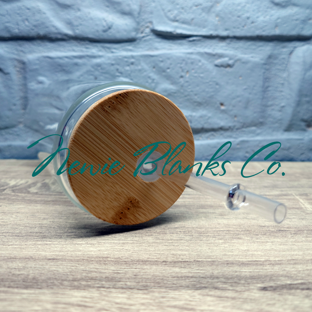 20oz GLASS SUBLIMATION SNOW GLOBE TUMBLERS
