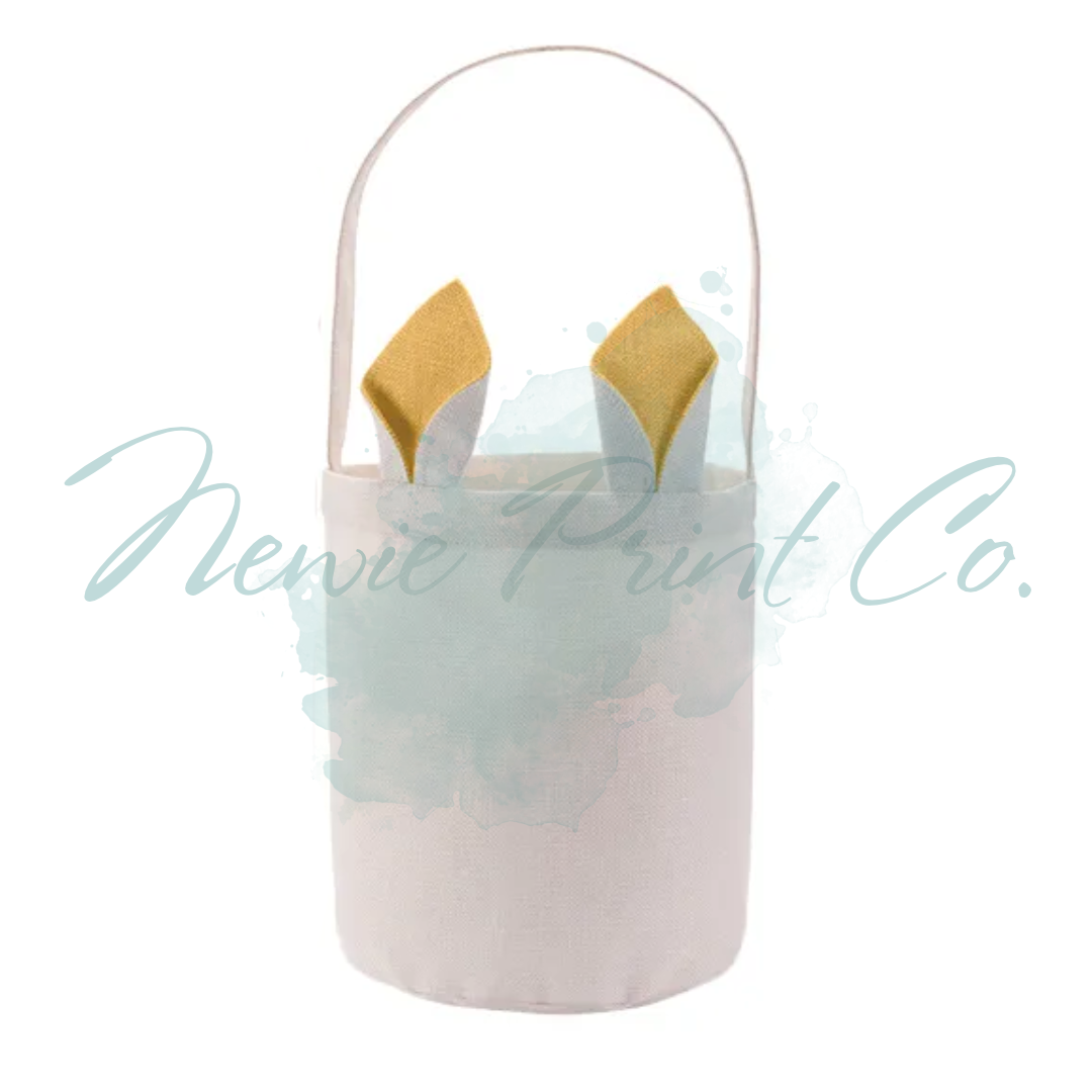 Easter Personalized Tote Bag - Flower Bunny