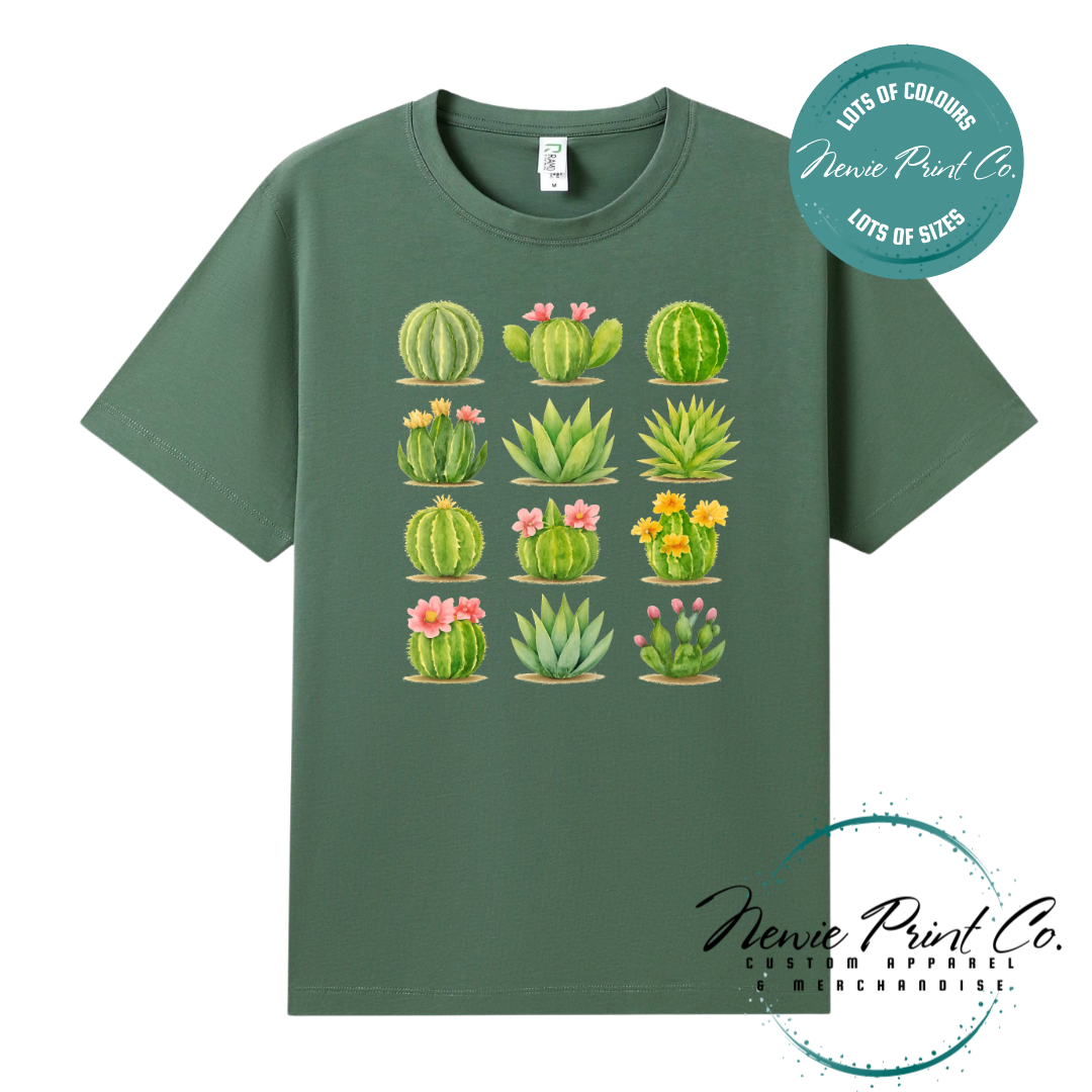 Succulents - Adult Tee or Jumper