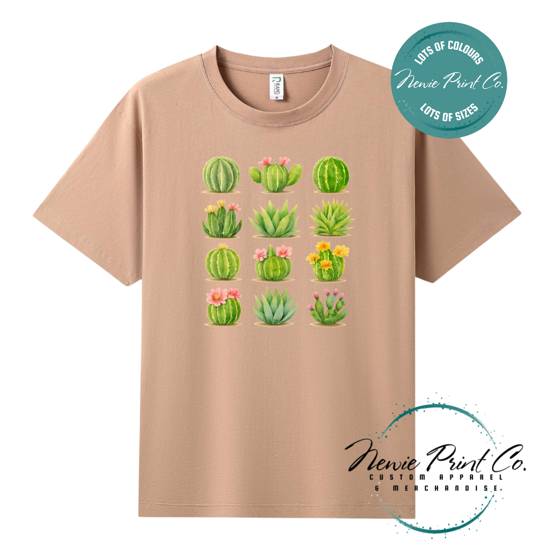Succulents - Adult Tee or Jumper