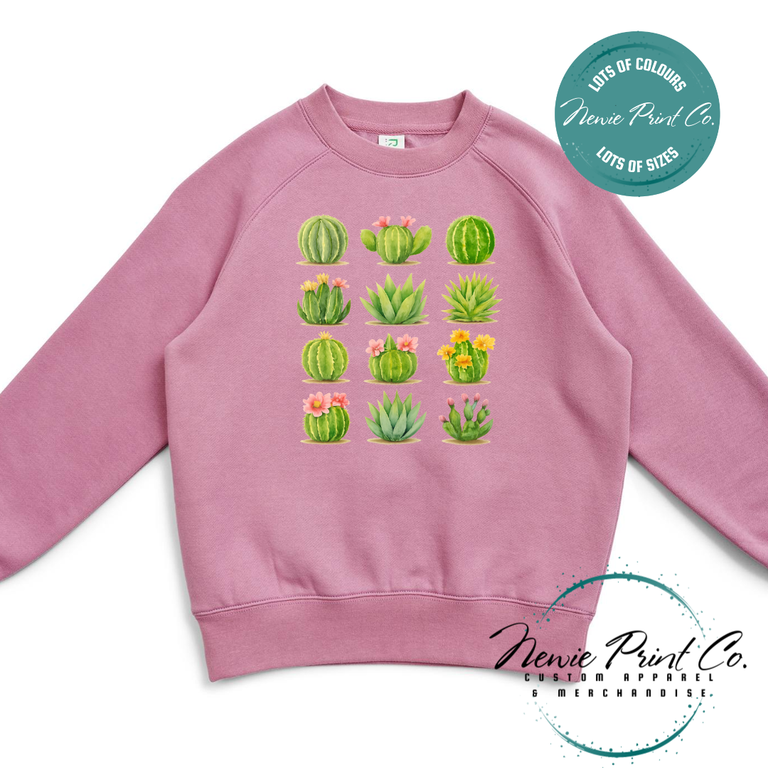Succulents - Adult Tee or Jumper