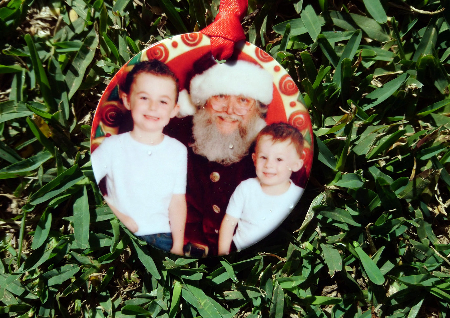 Custom Photo Aluminum Ornament - Christmas Keepsake