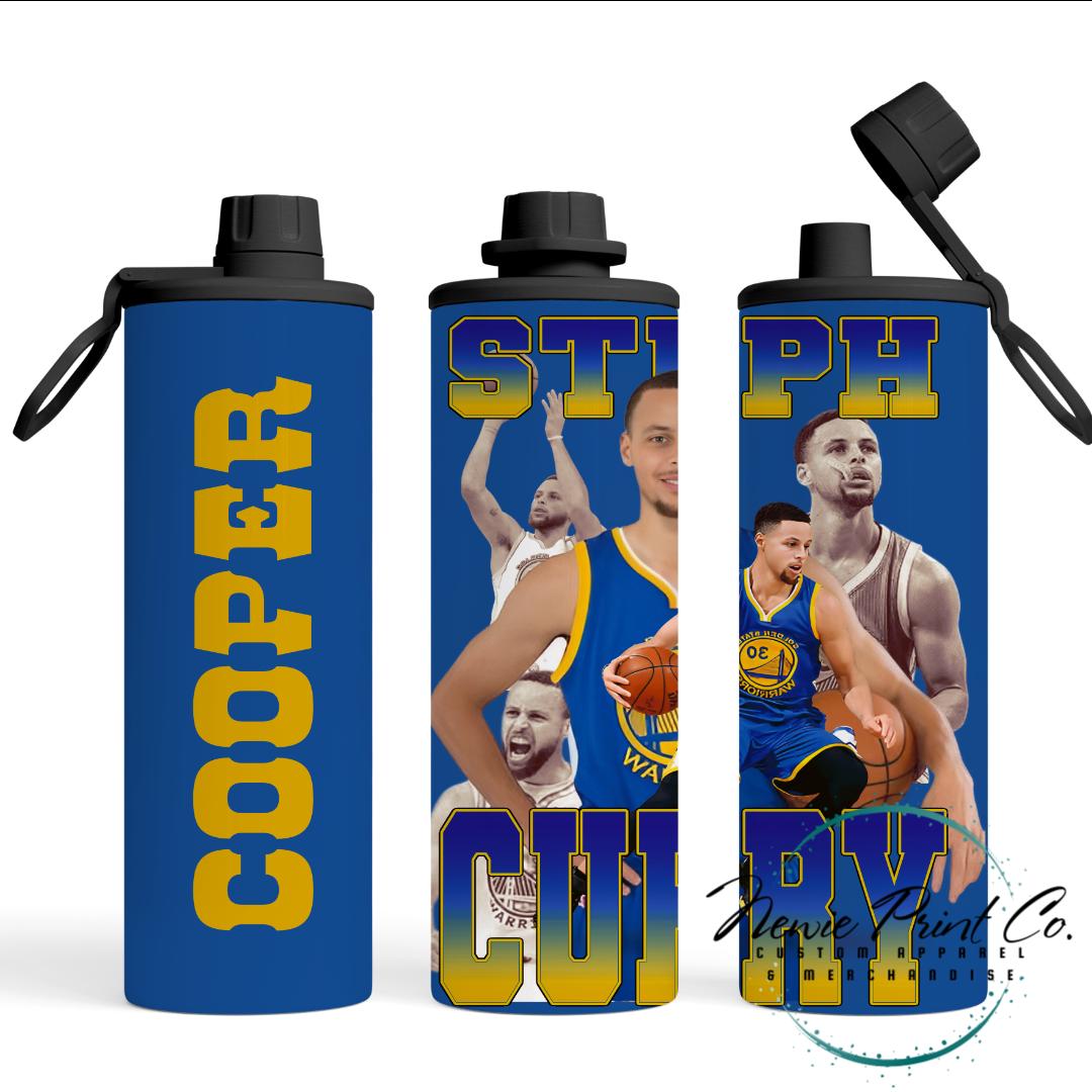 Steph Curry - Insulated 20oz Drink Bottles - Printed