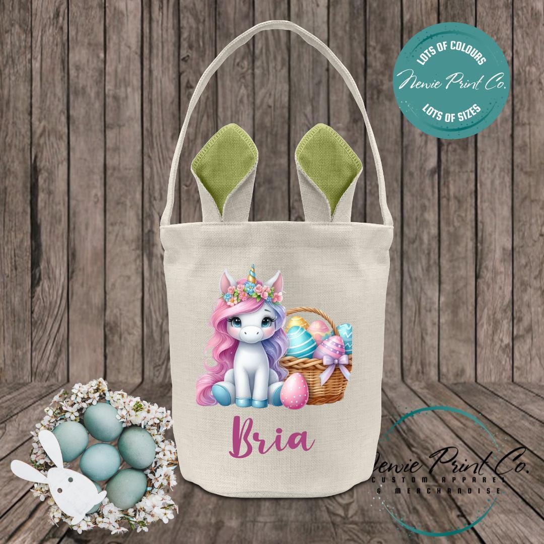 Unicorn - Easter Bunny Ear Tote