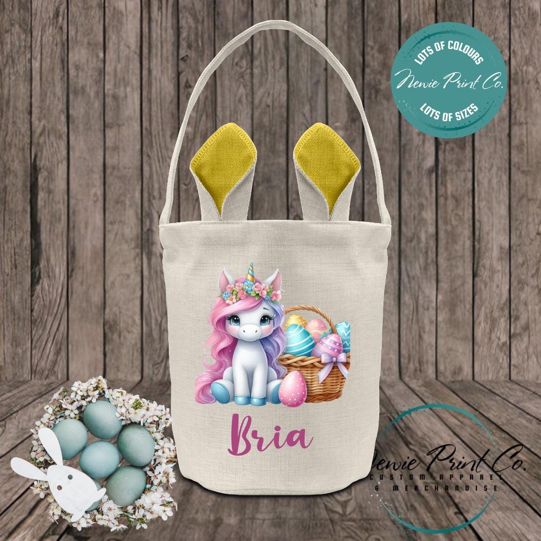 Unicorn - Easter Bunny Ear Tote