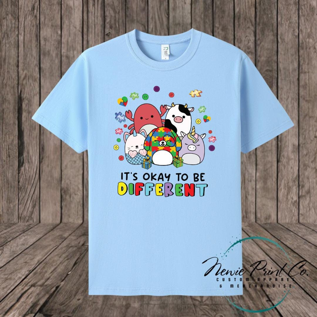 Its OK To Be Different - Autism Awareness T-shirt