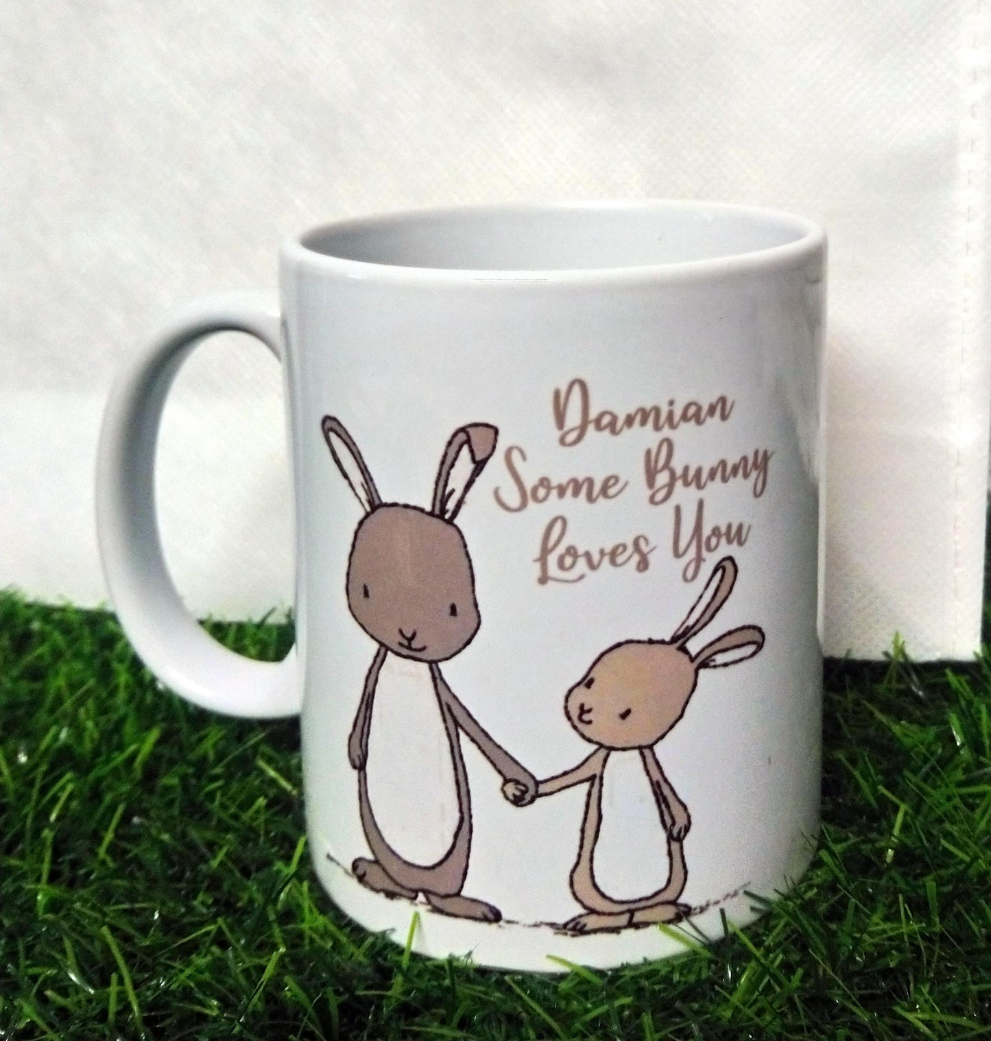 Flower Bunny Egg Easter Mug