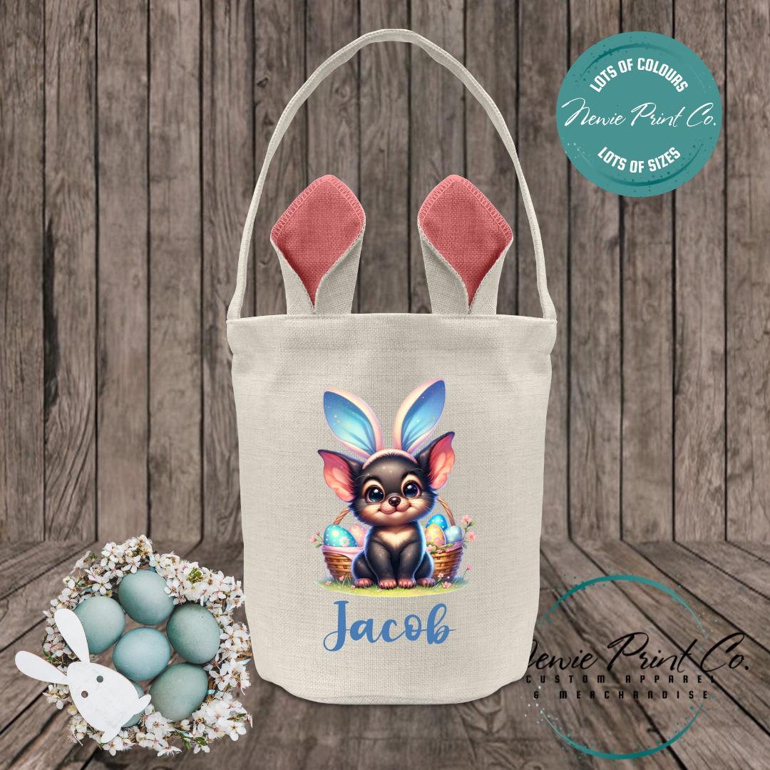 Tassie Devil - Easter Bunny Ear Tote