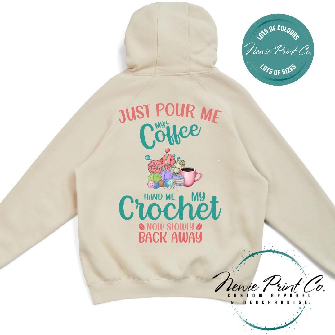 Coffee & Crochet - Jumper or Tee