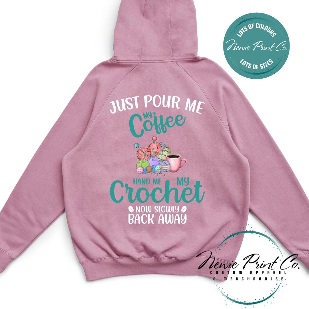 Coffee & Crochet - Jumper or Tee