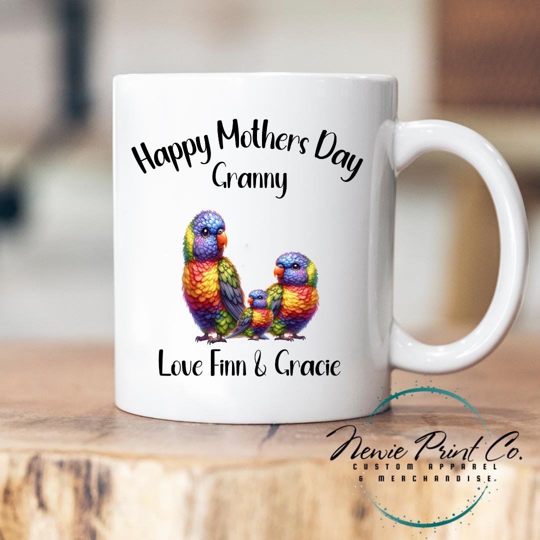 Rainbow Lorikeet Australian Custom Mug