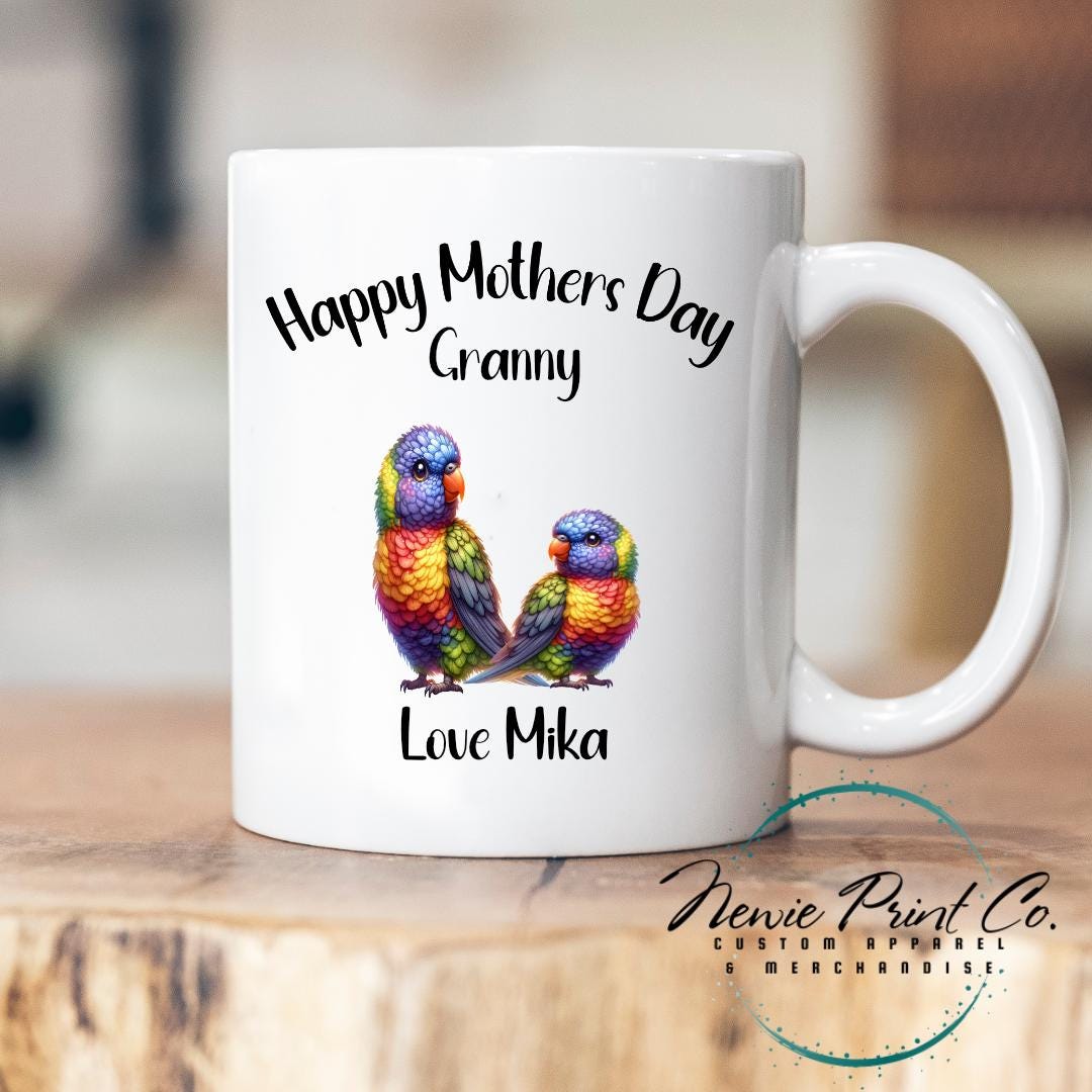 Rainbow Lorikeet Australian Custom Mug