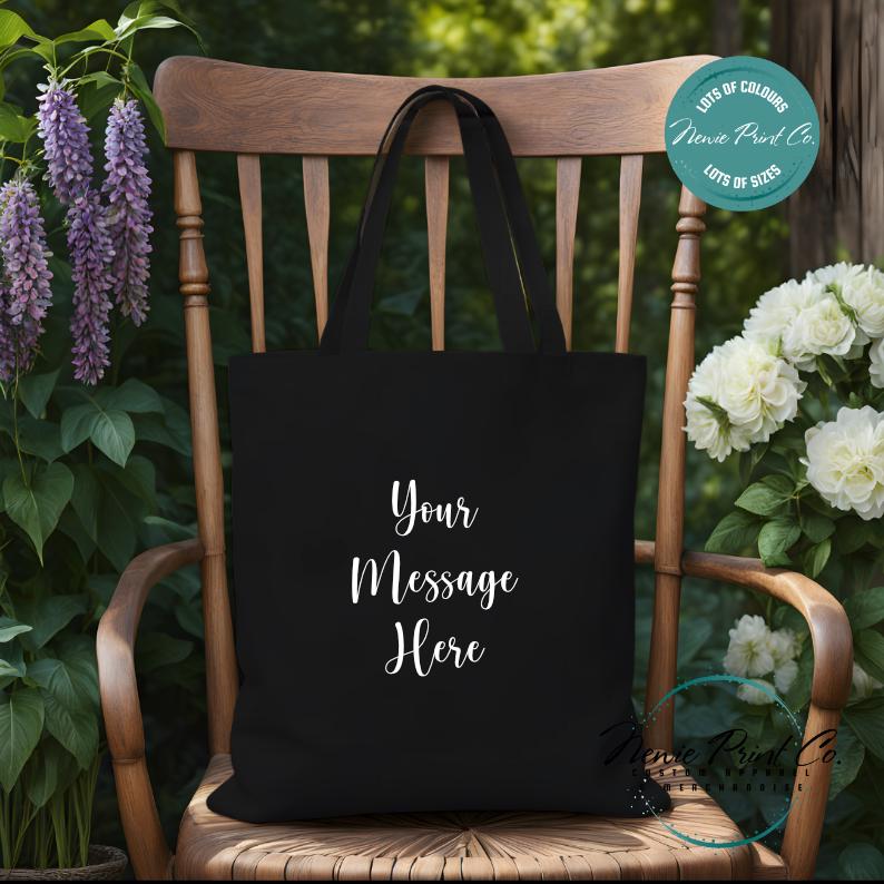 Blue Heart Custom - Tote/Library Bags