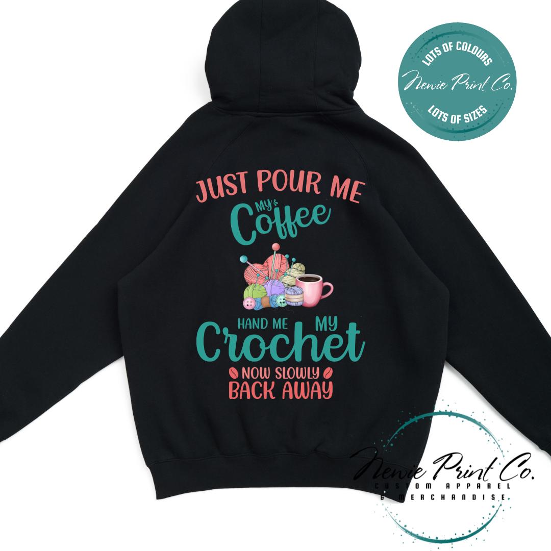 Coffee & Crochet - Jumper or Tee