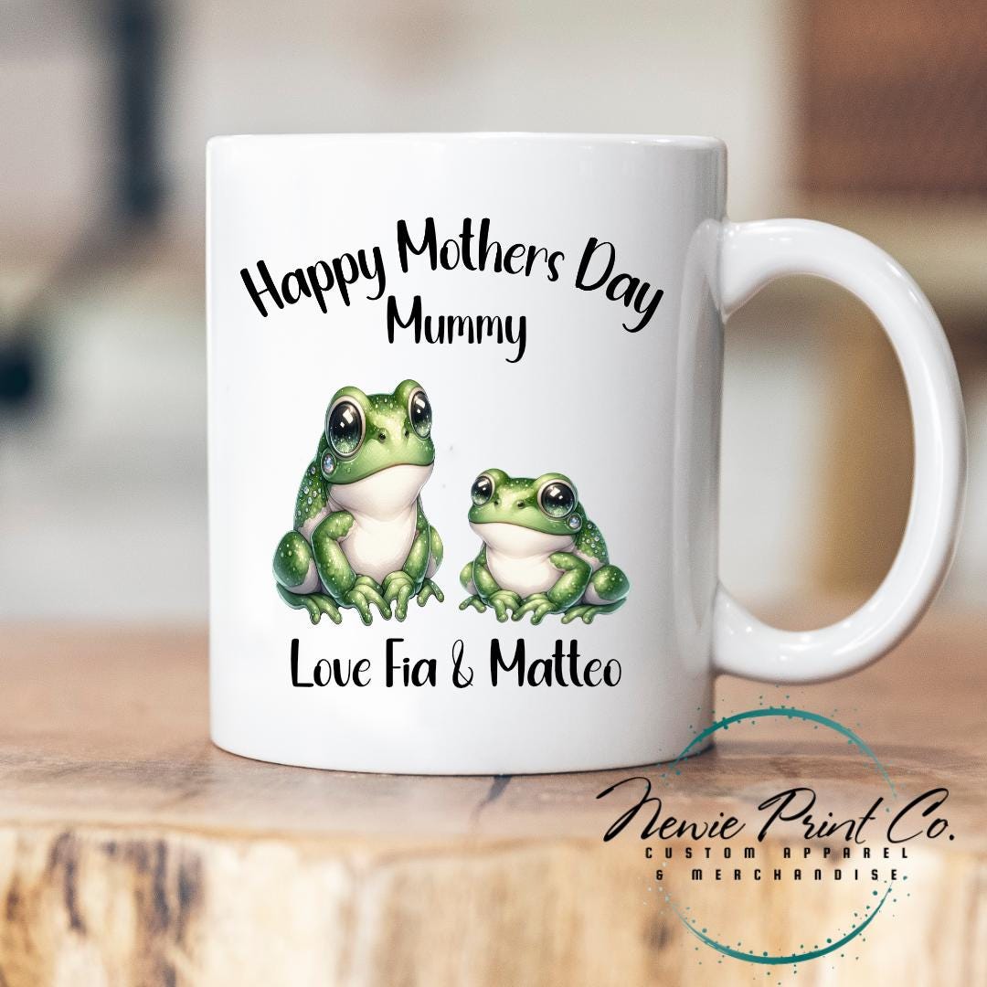 Green Tree Frog Australian Custom Mug