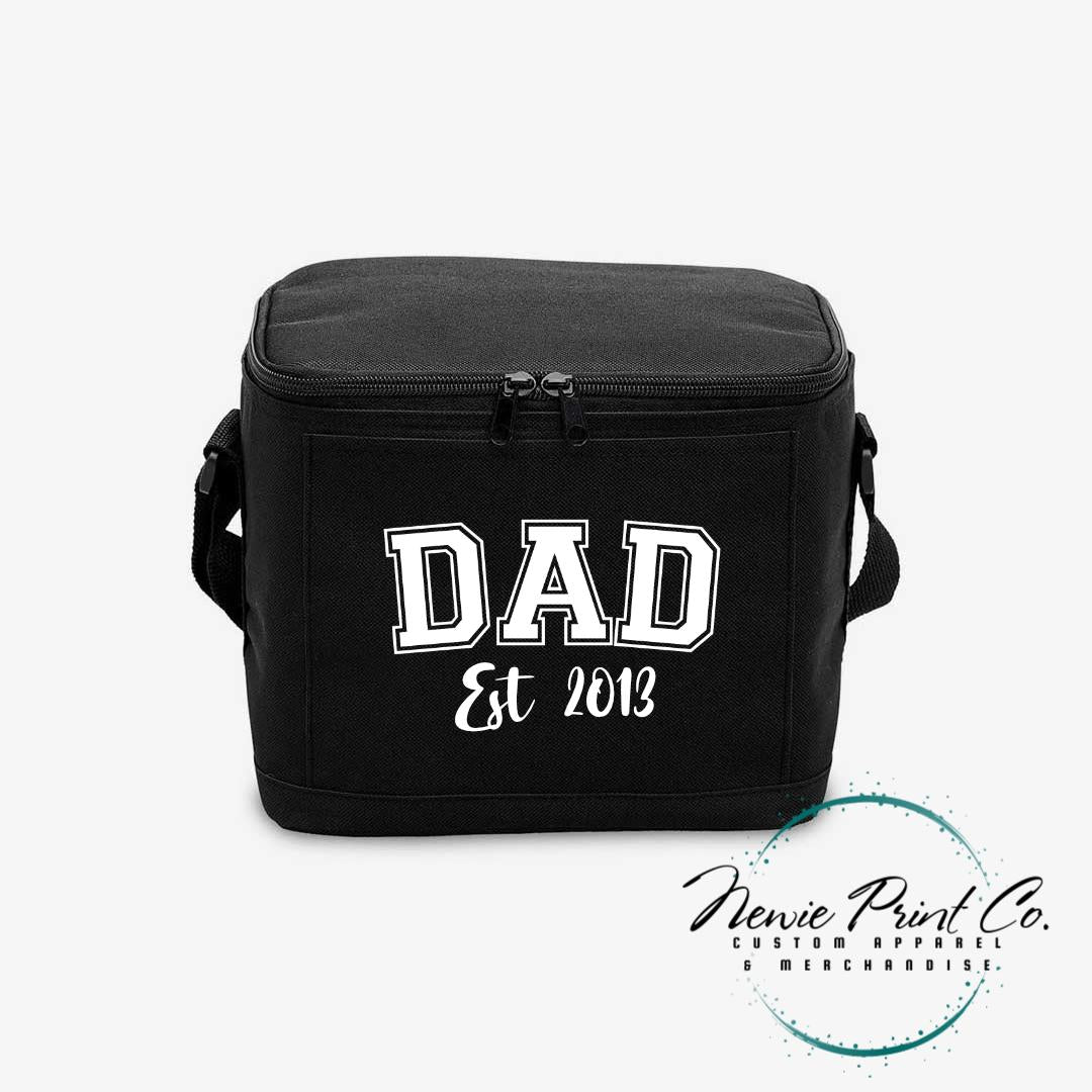 Dad Est Insulated Cooler Bag