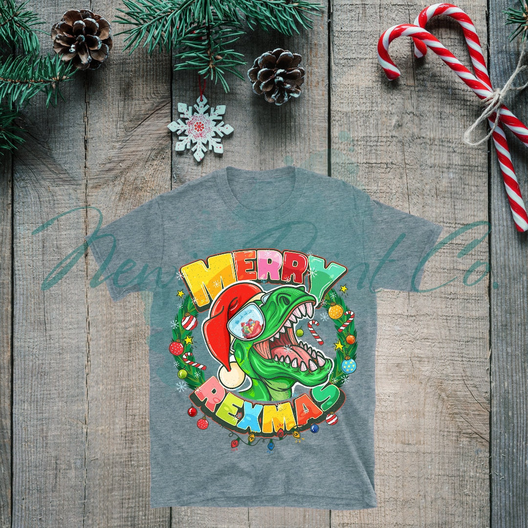 Dino - Christmas T-shirt