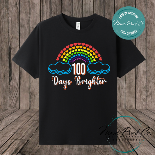 Celebrate 100 Days of School with custom t-shirts! Personalised with names, printed on premium cotton. Fast shipping Australia-wide.