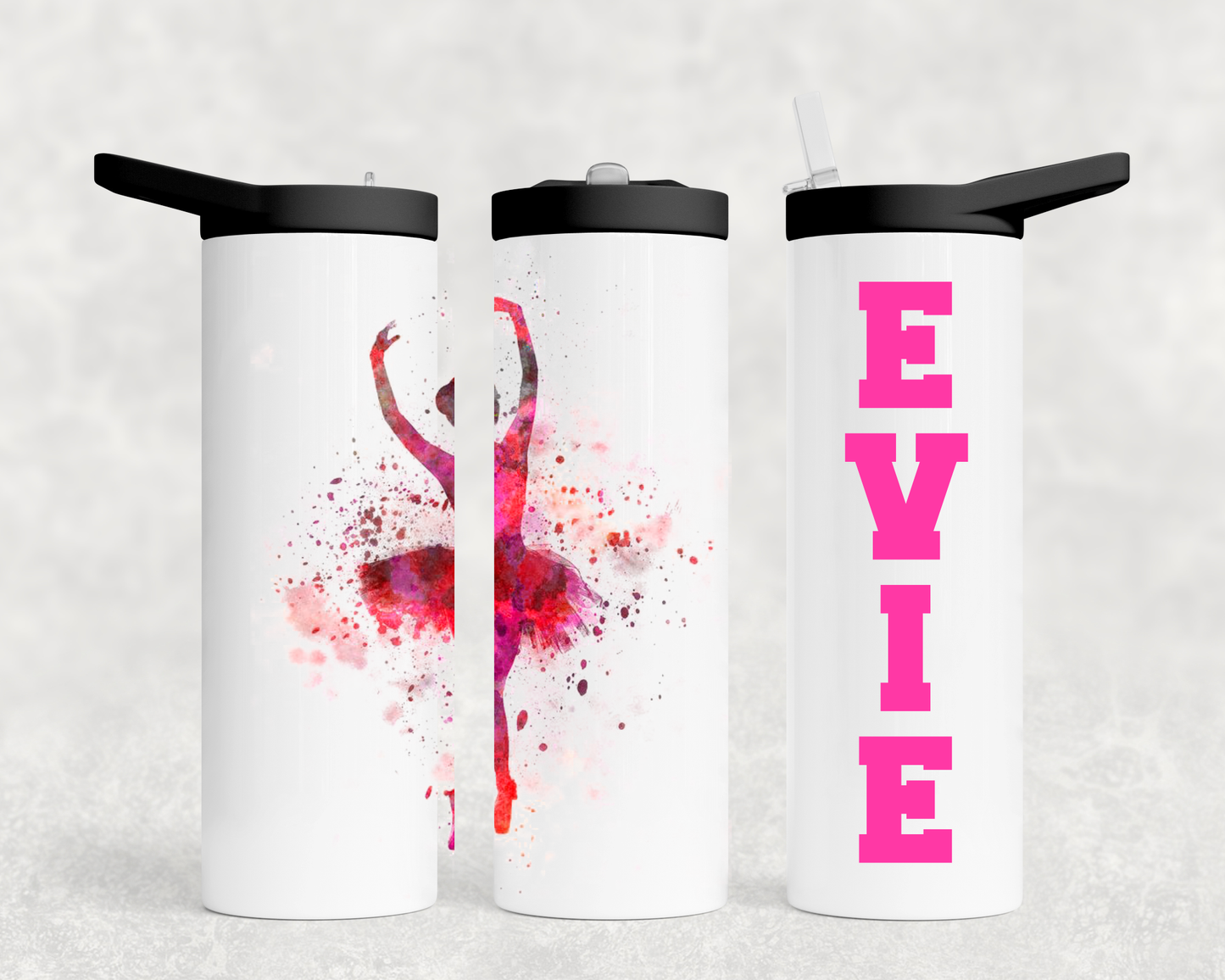 Ballet - Insulated Personalised Drink Bottles - Printed