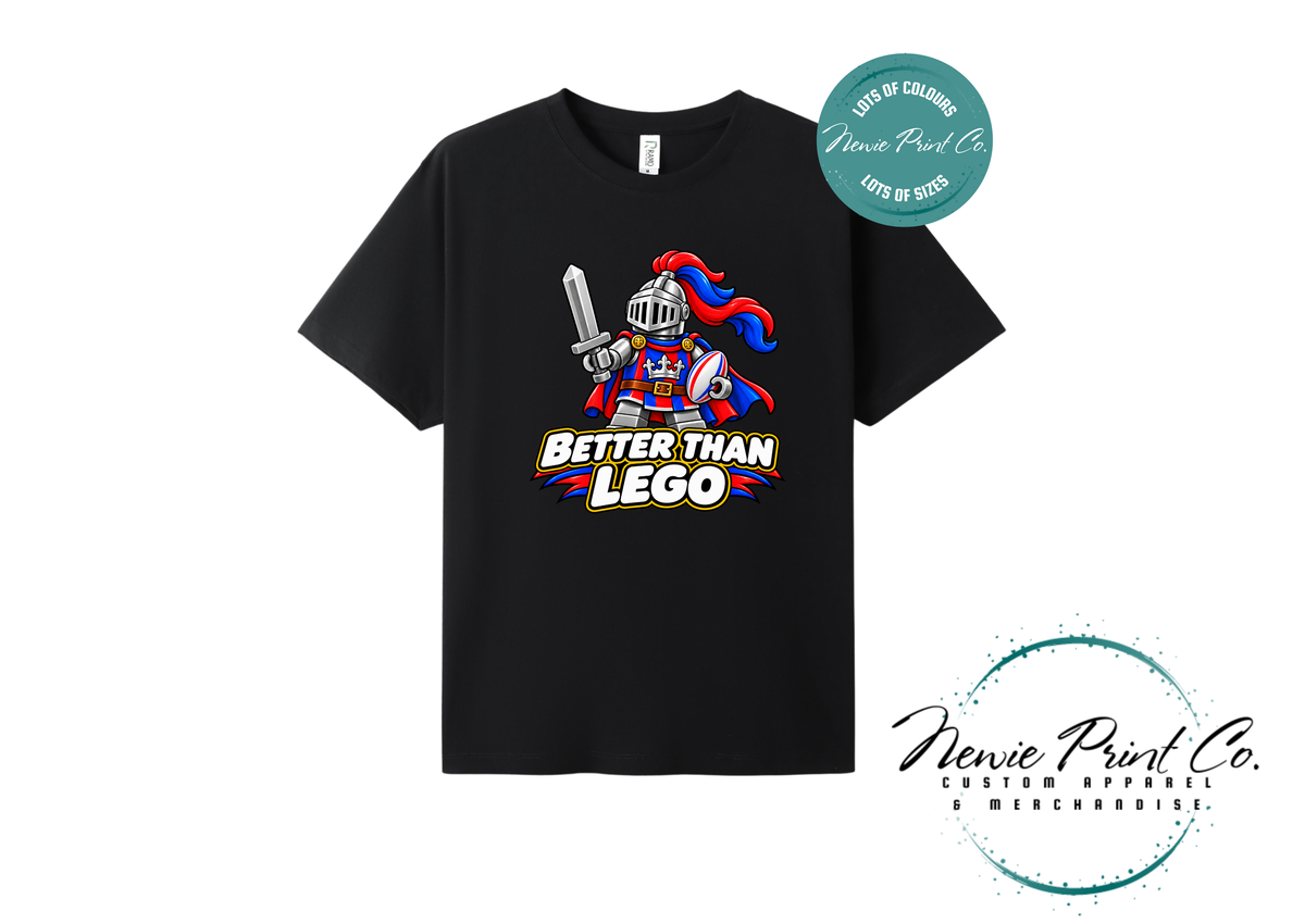 Newcastle Knights Better than Lego Grand Final 2026 Supporter T-Shirt