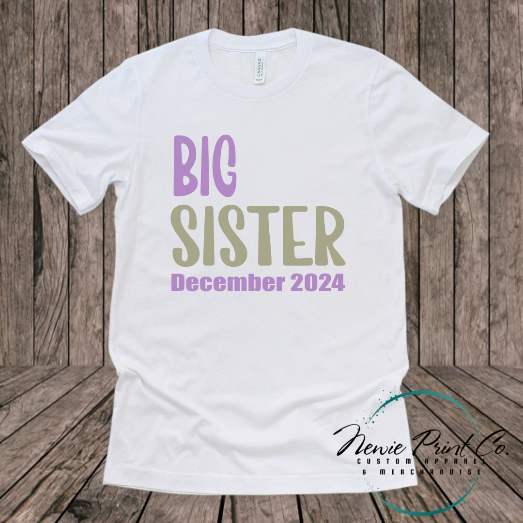 Big Sister T-shirt - Main Image