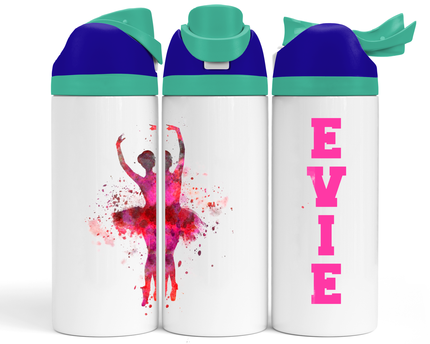 Ballet - Insulated Personalised Drink Bottles - Printed