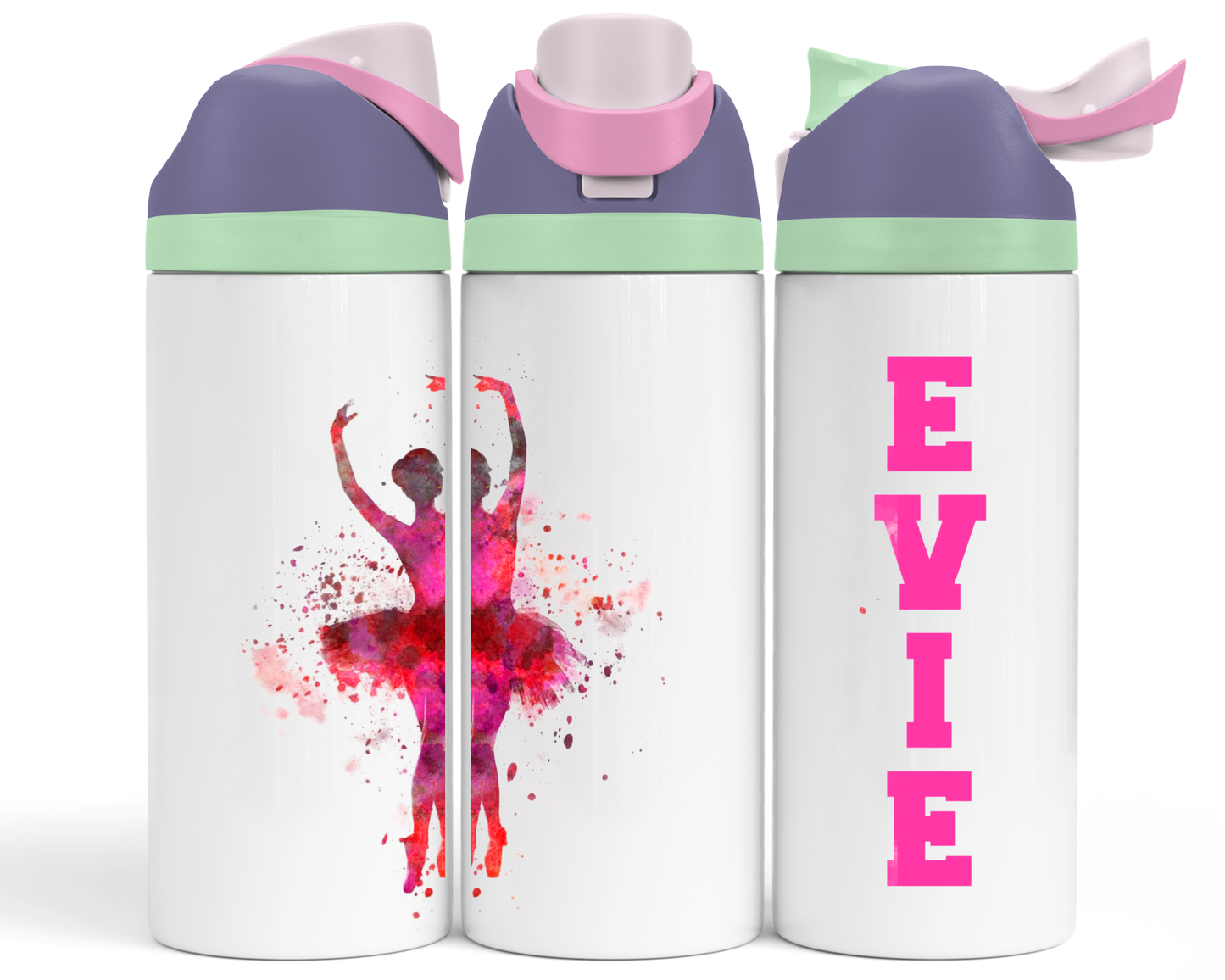 Ballet - Insulated Personalised Drink Bottles - Printed