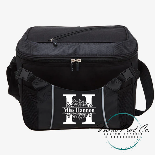 Split Monogram Custom Cooler Bags - Jump Cooler