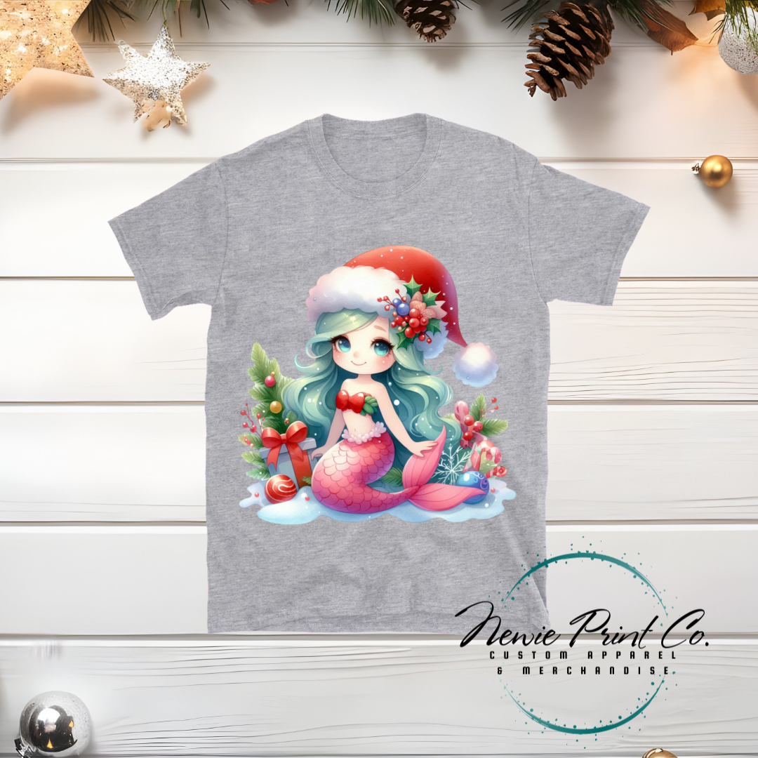 Mermaid - Christmas T-shirt