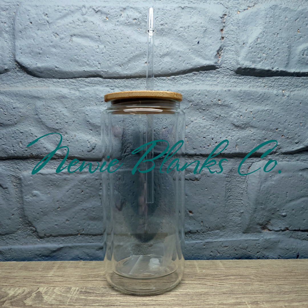 20oz GLASS SUBLIMATION SNOW GLOBE TUMBLERS