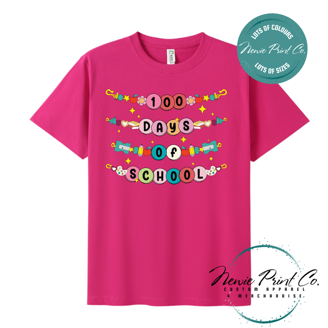 Swift Bracelet - 100 Days of School T-shirt Kids