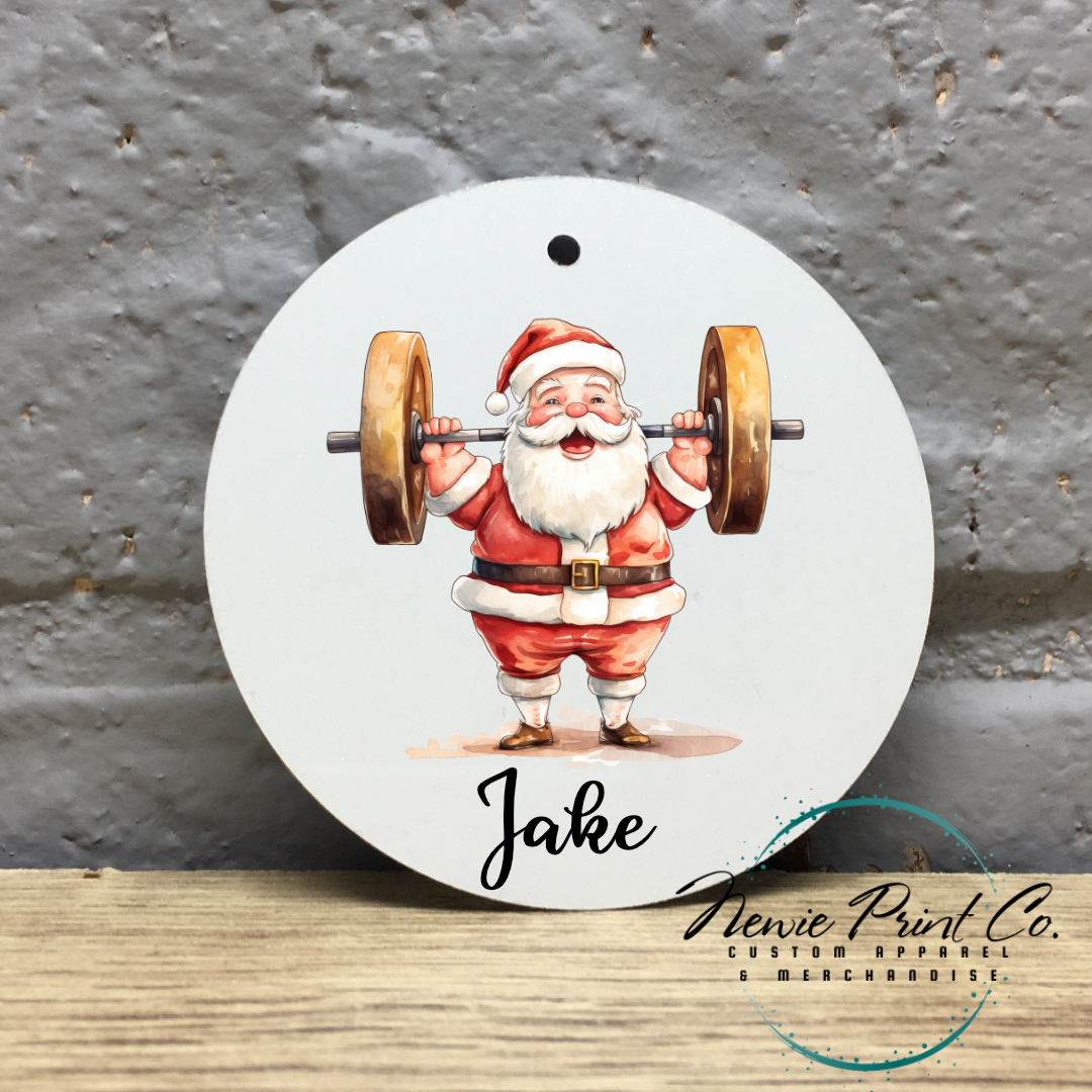 Personalised Ornament Trainer - Christmas Keepsake