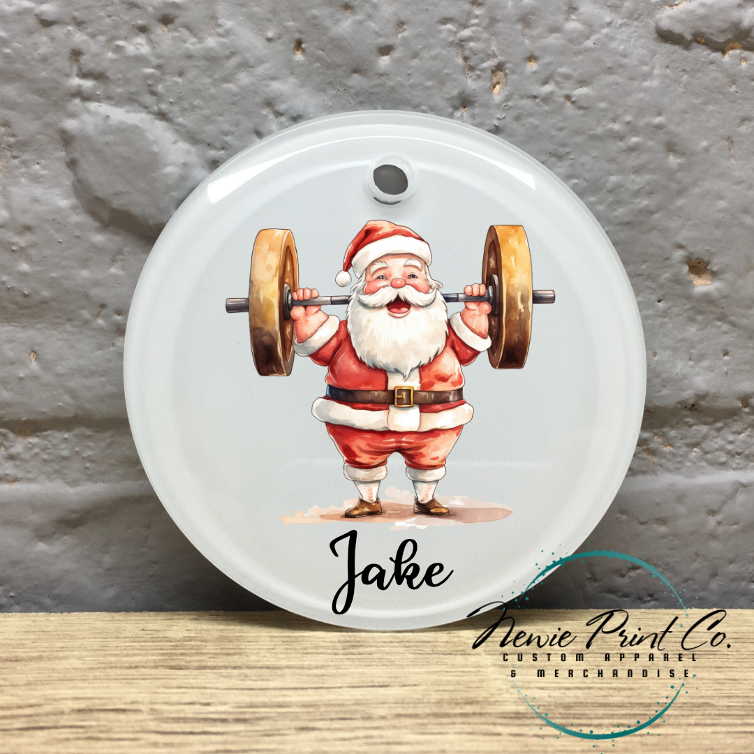 Personalised Ornament Trainer - Christmas Keepsake