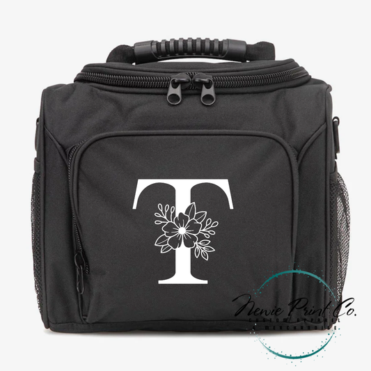 Floral Monogram Custom Cooler Bags - Ultimate Cooler