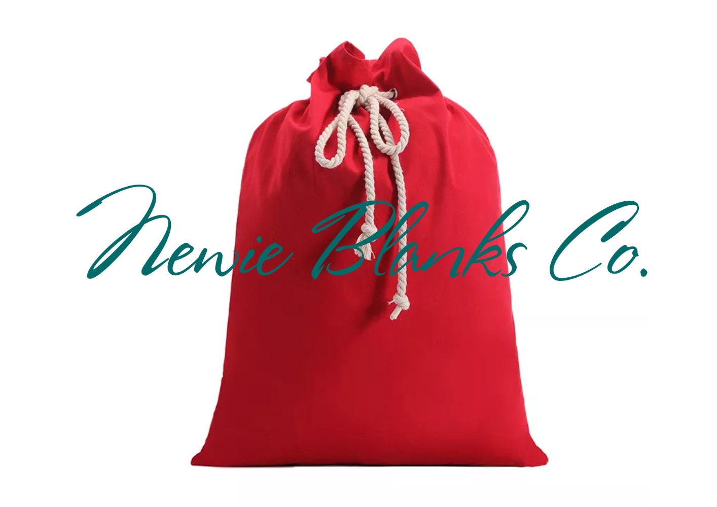 Personalised Santa Sacks - Red, Green and Beige