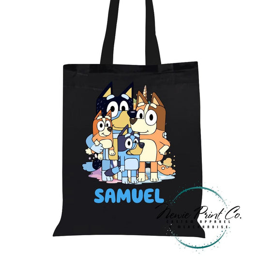 Heeler - Personalized Tote/Library Bags