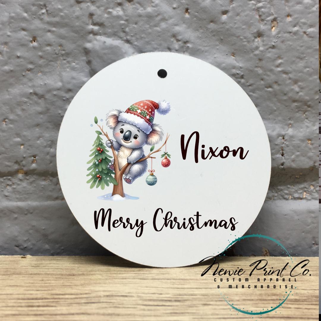 Koala Personalised Ornament - Christmas Keepsake