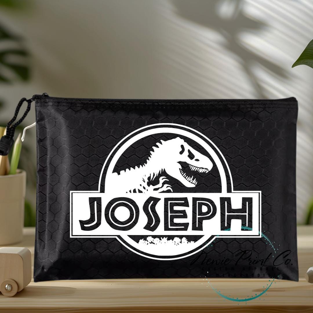 Jurassic Dinosaur - Custom Pencil Case