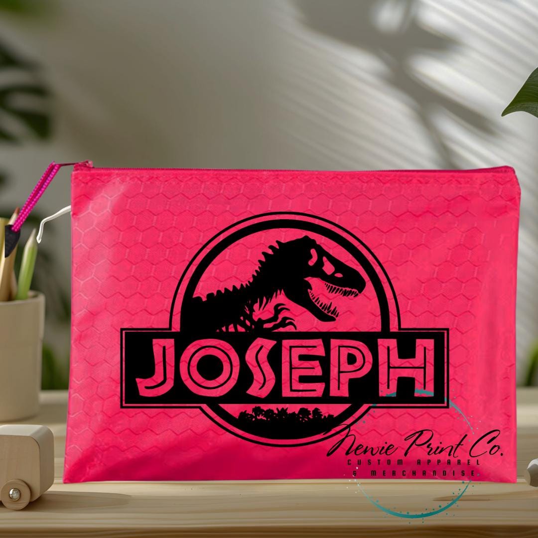 Jurassic Dinosaur - Custom Pencil Case