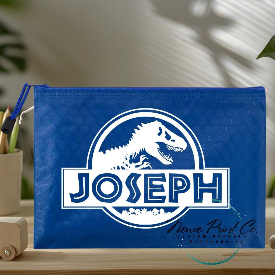 Jurassic Dinosaur - Custom Pencil Case