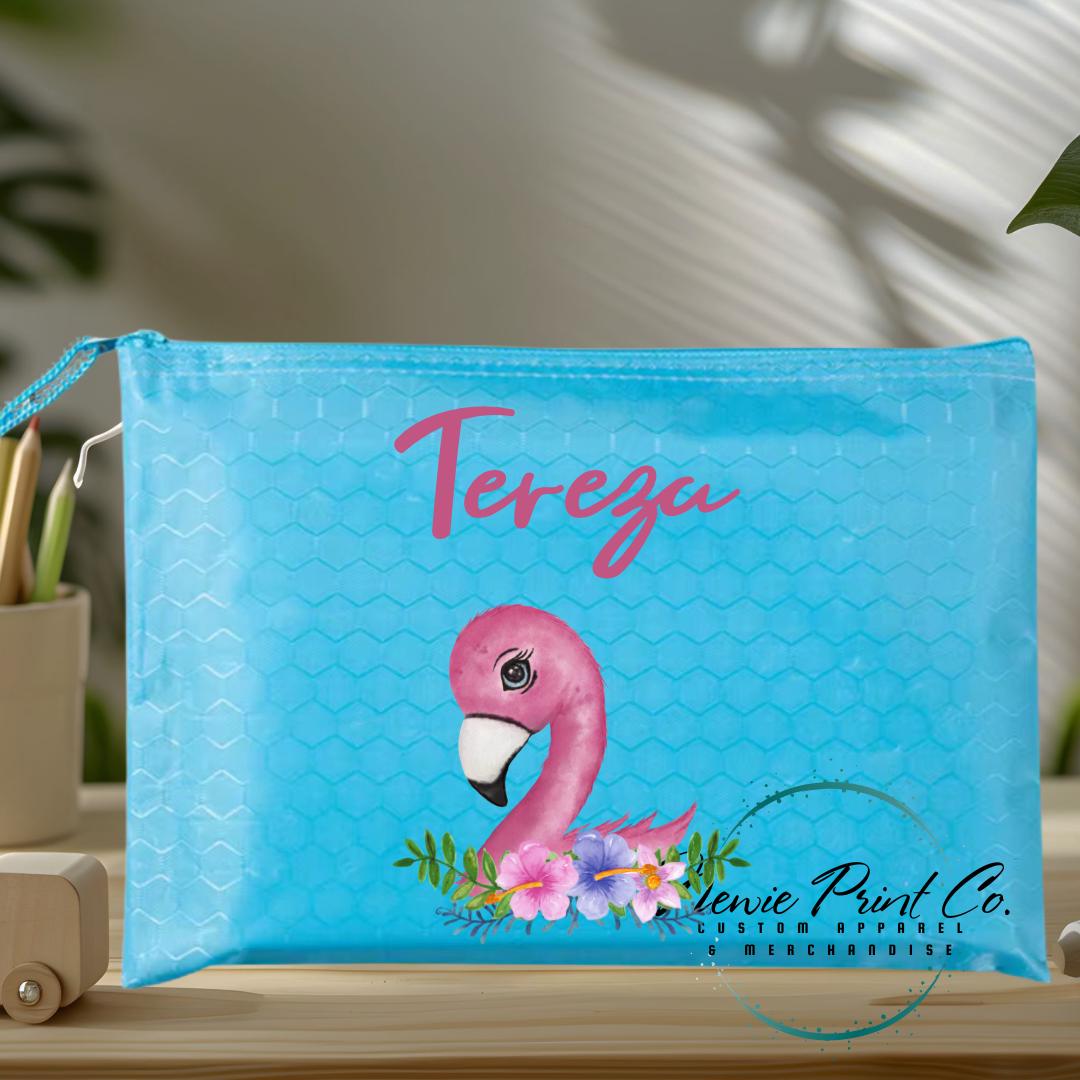 Flamingo - Custom Pencil Case