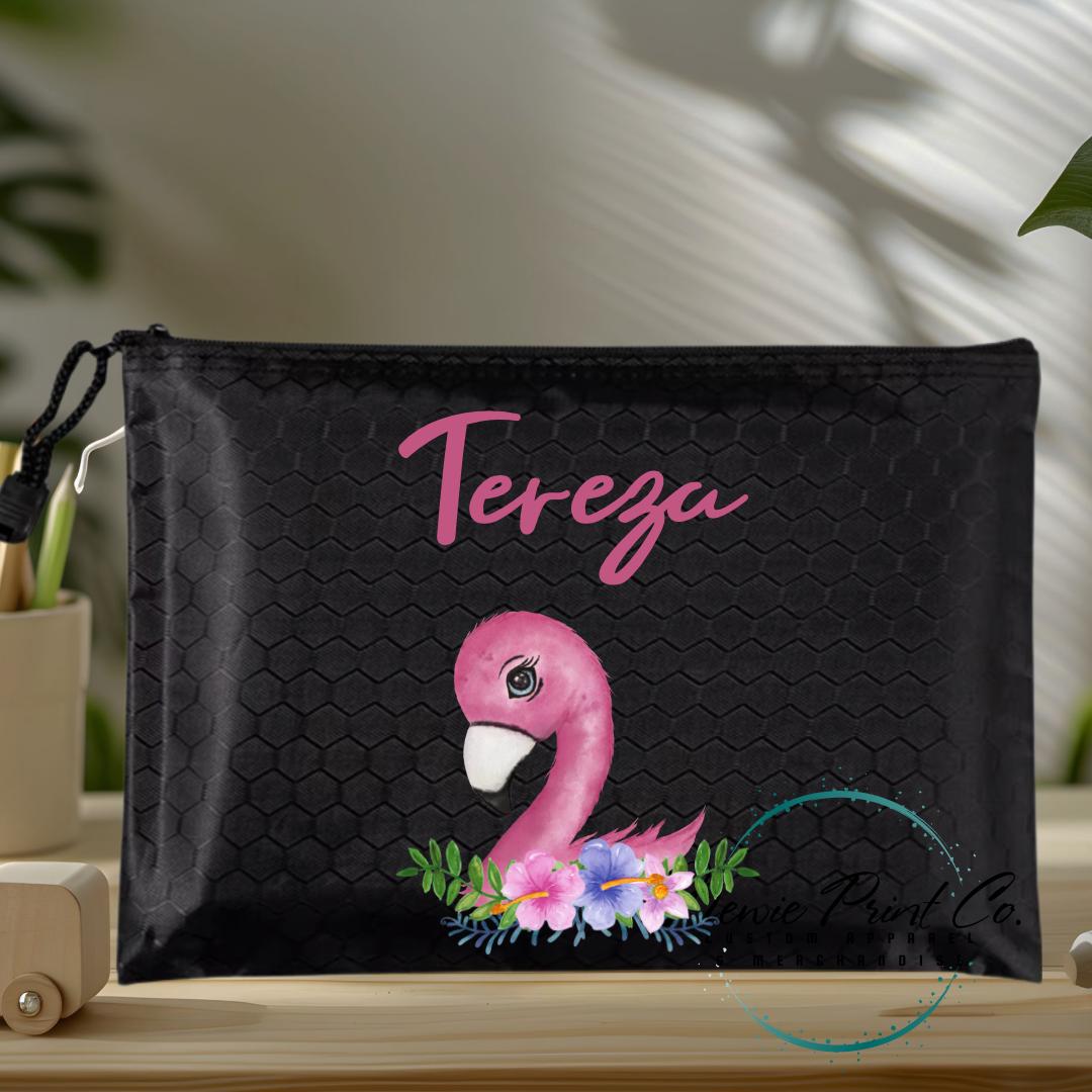 Flamingo - Custom Pencil Case