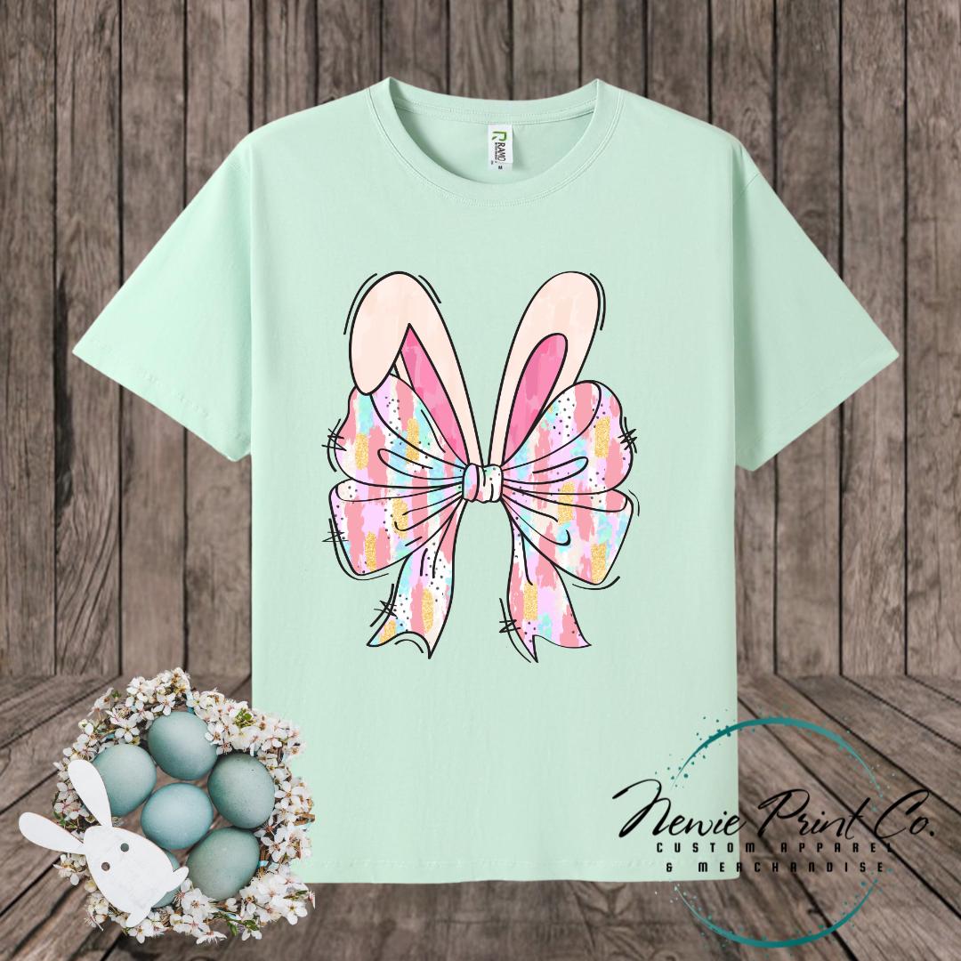 Bow - Easter T-shirt Adult