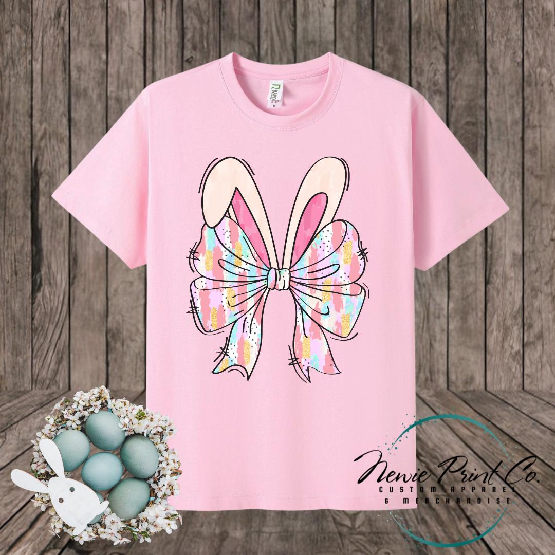 Bow - Easter T-shirt Adult