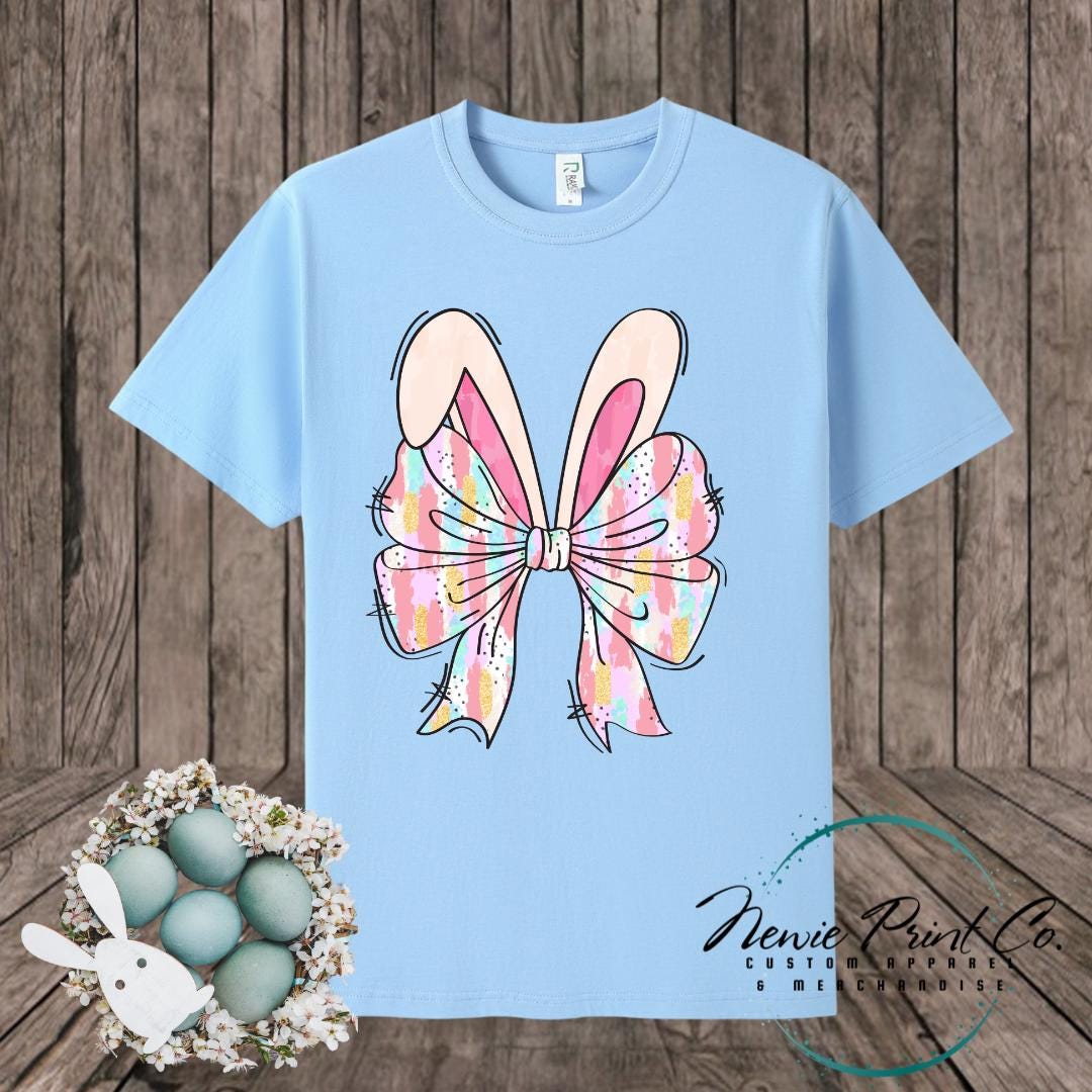 Bow - Easter T-shirt Adult