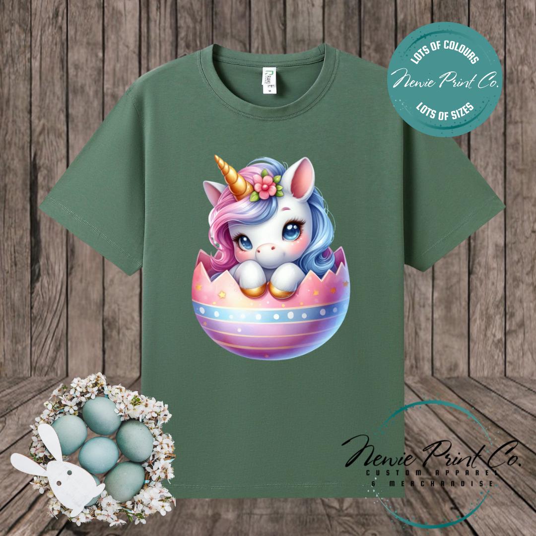 Unicorn Egg - Easter T-shirt Adult
