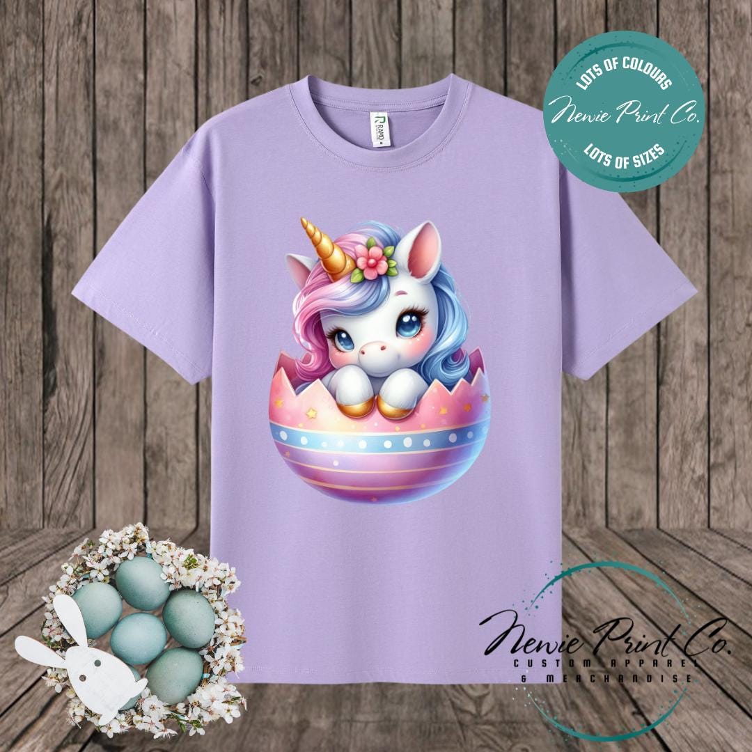 Unicorn Egg - Easter T-shirt Adult