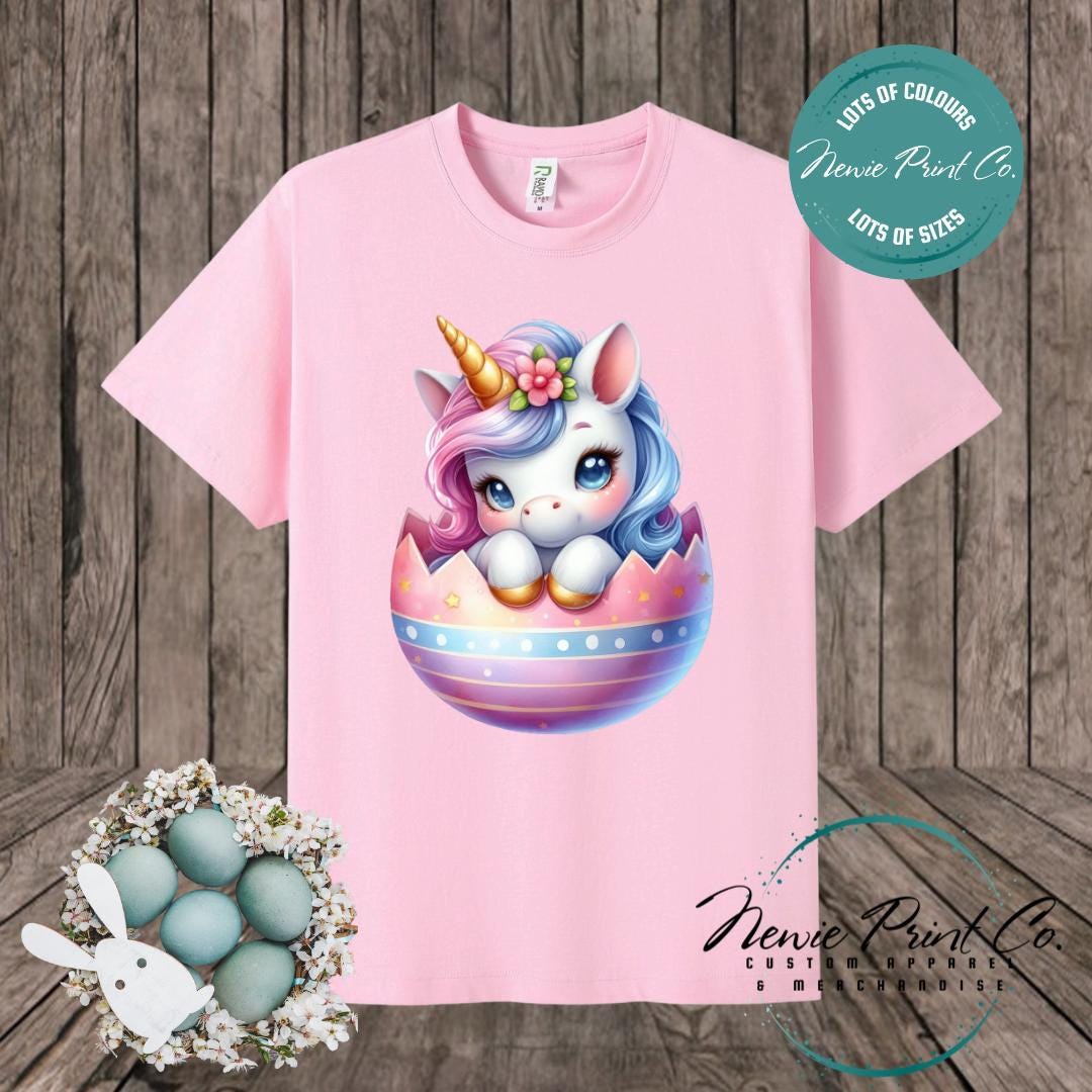 Unicorn Egg - Easter T-shirt Adult